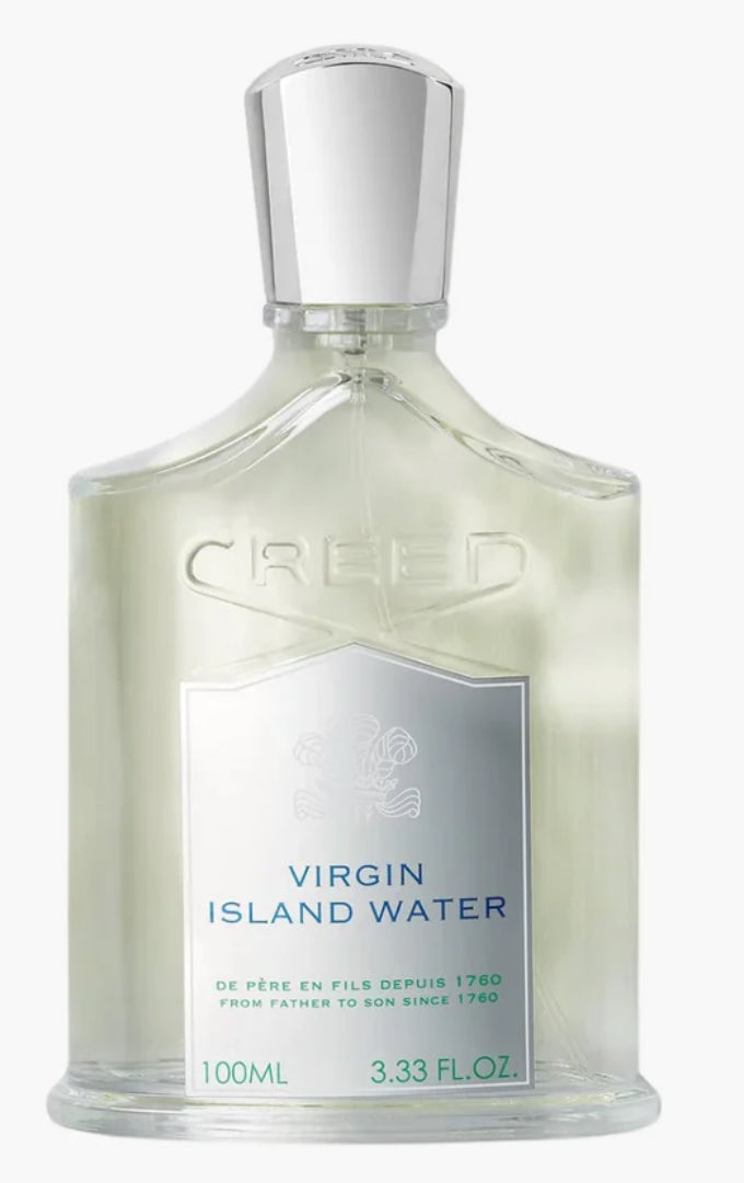 Creed Virgin island water sample