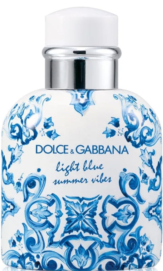 Dolce & Gabbana light blue summer vibes sample